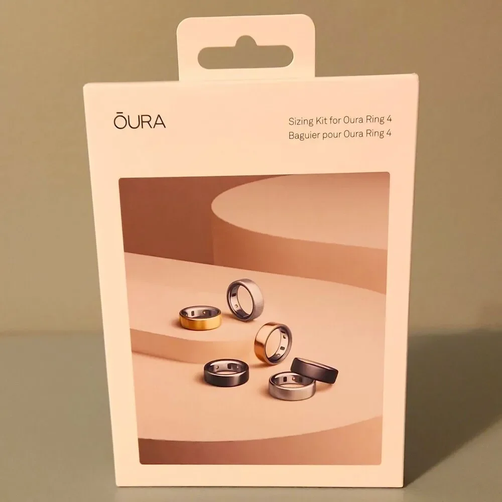 Oura Ring 4 Sizing Kit White for Oura Ring Compatible Model Oura Ring 4